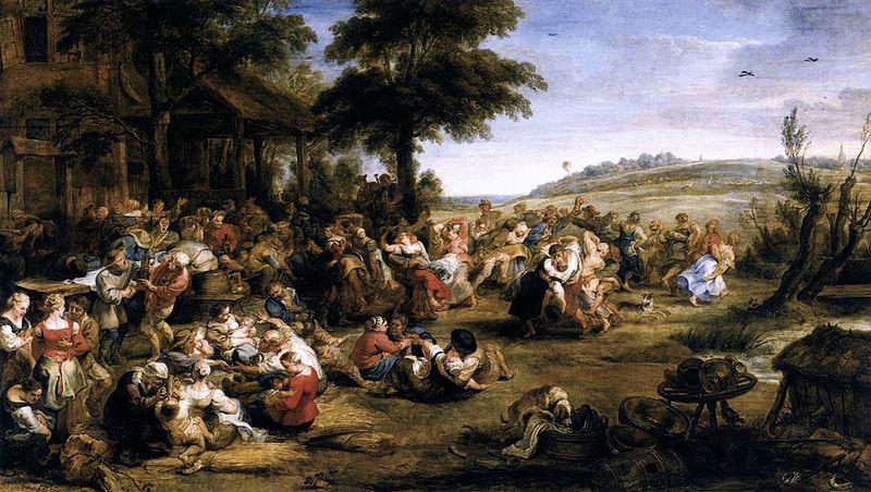 Peter Paul Rubens The Village Fete oil painting image